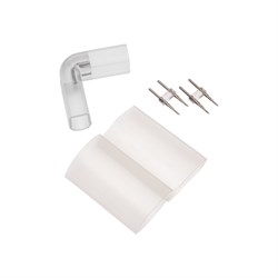 NEON-NIGHT L - коннектор для одностороннего Гибкого Неона 8x16мм (цена за 1 шт.) 134-061 - фото 90471