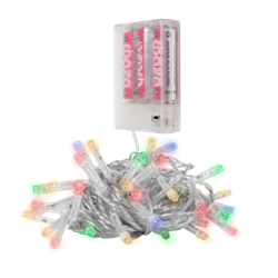 ФАZA Гирлянда DC-G01-80M, 80 мульт. LED, 7.8 м., 8 реж., 3xAA .5047754 - фото 90498