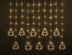 Navigator Гирлянда 95 007 NGF-D034-01 (бахрома елки и фигурки WW 3*0.6м IP20) 95007 - фото 90580