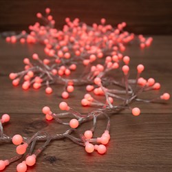 NEON-NIGHT Гирлянда "Мишура LED" 3 м прозрачный ПВХ, 288 диодов, цвет красный 303-602 - фото 90590