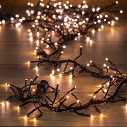 NEON-NIGHT Гирлянда «Кластер LED» 3 м, темно-зеленый ПВХ IP20, 288 диодов, цвет теплый белый 303-626 - фото 90688