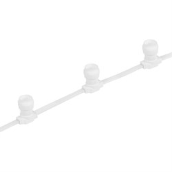 NEON-NIGHT Belt-Light 2 жилы шаг 15 см патроны e27 влагостойкая IP65 белый провод 331-251 - фото 90768