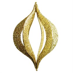 NEON-NIGHT Елочная фигура "Сосулька складная 3D", 51 см, цвет золотой 502-321 - фото 90899