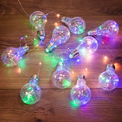 NEON-NIGHT Гирлянда светодиодная "Ретро-лампы", 3 м, Мультиколор 303-079 - фото 90974