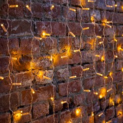 NEON-NIGHT Гирлянда "Светодиодный Дождь" 2х1,5м, постоянное свечение, прозрачный провод, 230 В, диоды ЖЁЛТЫЕ, 192 LED 235-301-6 - фото 91006