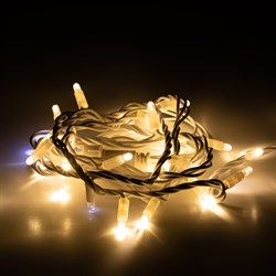 ЭРА Светодиодная новогодняя гирлянда ЭРА ERAPS-WK3 нить уличная 3 м теплый свет 30LED Б0056014 - фото 91140