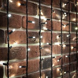 NEON-NIGHT Гирлянда "Светодиодный Дождь" 2х6м, эффект водопада, черный провод, 230 В, диоды БЕЛЫЕ, 1520 LED 235-265 - фото 91305