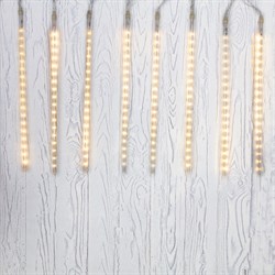 NEON-NIGHT Гирлянда "Тающие сосульки" светодиодная, 8 шт х 50 см, шаг 50 см, 230 В, Теплые Белые светодиоды 256-416 - фото 91306