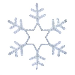 NEON-NIGHT Фигура световая "Снежинка" цвет белый, размер 55*55 см, мерцающая 501-337 - фото 91313