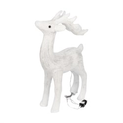 Акриловая светодиодная фигура Олень 50x25x75 см, IP65, понижающий трансформатор в комплекте NEON-NIGHT 513-280 - фото 91327