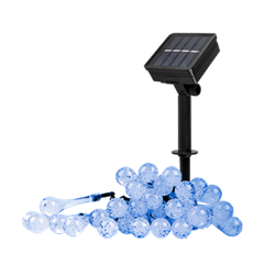 ФАZA Гирлянда солнечная Солнечн. свет-к SLR-G08-30B гирл., капли, синий .5040946 - фото 91351
