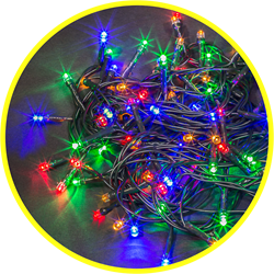 Navigator Гирлянда 61 822 NGF-S01-100RGBY-10-9.5m-230-C8-BL-IP44 61822 - фото 91443