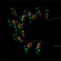Gauss Гирлянда садовая на солнечной батарее 10 LED ламп Большие Шары, мультицвет Solar, 1/12 GS035 - фото 91511