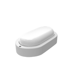 Gauss Светильник ЖКХ LITE овал 8W 680lm 4000K 200-240V IP65 160*90*46мм белый LED 161418208 - фото 91653