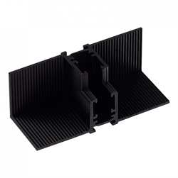 ST LUCE ST066.409.11 Соединитель "стена-потолок" для встраиваемого шинопровода SUPER5 Черный ST066.409.11 - фото 92041