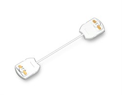 Ambrella Коннектор гибкий для однофазного встраиваемого шинопровода Standard 220V GL7187 WH белый GL7187 - фото 92065