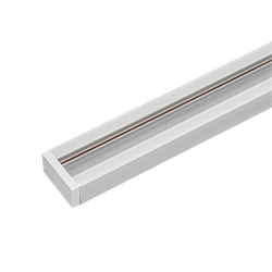 Jazzway PTR P 2M-WH Шинопровод белый (пластик) 2м .5052017 - фото 92128