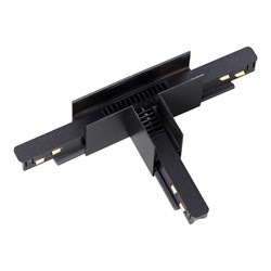 Novotech 135126 SHINO NT21 000 черный Соединитель с токопроводом для шинопровода Т-образный IP20 48V FLUM 135126 - фото 92153