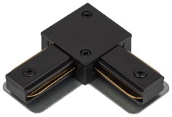 ЭРА Коннектор TR-1PA-LС-BK L-образный для однофазного шинопровода черный Б0054466 - фото 92173