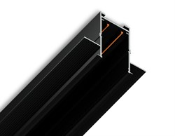 Ambrella Шинопровод встраиваемый под ГКЛ 12,6мм Magnetic 220V GL1010 BK черный IP20 2000*62.5*56 (заглушки в комплекте) GL1010 - фото 92182