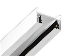 Ambrella Шинопровод накладной однофазный Standard 220V GL7101 WH белый 1000*32.5*19.8 (ввод питания, 1 заглушка, крепление в комплекте) GL7101 - фото 92223