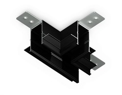 Ambrella Коннектор Т-образный для встраиваемого шинопровода под ГКЛ 12,6мм Magnetic 220V GL1042 BK черный 110*80*47 (соединители в комплекте) GL1042 - фото 92250