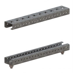 DKC Комплект реек для установки главной шинной системы, 375мм R5BBMR375 - фото 92332