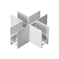 Novotech 135171 SHINO NT23 000 белый Соединитель для низковольтного шинопровода "X-образный" IP20 FLUM 135171 - фото 92412