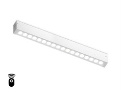 Ambrella Светильник светодиодный диммируемый для шинопровода Magnetic 220V GL1311 WH белый IP20 15W 3000K-6400K 24° 342*25*42 (Без ПДУ) GL1311 - фото 92419