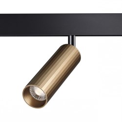 Novotech 358988 SHINO NT22 бронза светлая/черный трековый светильник для низковольного шинопровода IP20 LED 4000K 15W 48V FLUM 358988 - фото 92442