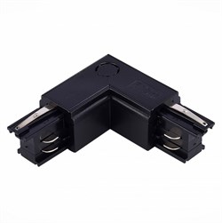 ST LUCE ST030.409.15L Угловой токоподвод левый для трехфазного шинопровода Черный ST030.409.15L - фото 92446