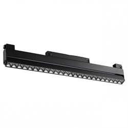 Novotech 358545 SHINO NT21 000 черный трековый светильник для низковольного шинопровода IP20 LED 4000K 24W 48V FLUM 358545 - фото 92506