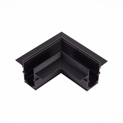 ST LUCE ST007.429.12 Угол-соединитель для встраиваемого магнитного шинопровода  Черный ST007.429.12 - фото 92577