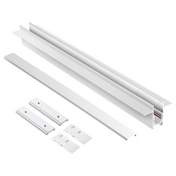 Novotech 135229 SHINO NT23 000 белый Шинопровод для встраиваемого монтажа в ГКЛ (заглушки 2шт, прямые соединители 2шт, крышка из пластика) IP20 48V FL 135229 - фото 92684