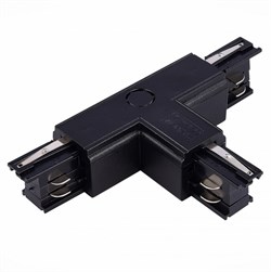 ST LUCE ST030.409.16L1 Т-образный токоподвод левый 1 для трехфазного шинопровода Черный ST030.409.16L1 - фото 92790