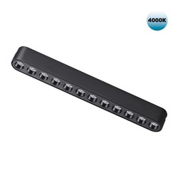 Novotech 359076 SHINO NT23 000 черный Трековый светильник для низковольтного шинопровода IP20 LED 12W 48V 4000K 1140Лм SMAL 359076 - фото 92844
