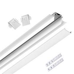 Novotech 135200 SHINO NT23 000 белый Низковольтный шинопровод для встраиваемого монтажа в ГКЛ 2м IP20 48V SMAL 135200 - фото 92904