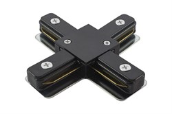 TDM Коннектор Х-образный для шинопровода TLC-01-BL-X, черны) SQ0369-0326 - фото 92972