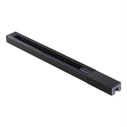 Novotech 135136 PORT NT22 черный Шинопровод однофазный двухжильный (универсальный) с токопроводом и заглушкой, 1м IP20 220V 135136 - фото 93015