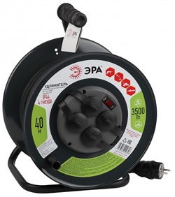 ЭРА RMx-4es-3x1.5-40m-IP44(KG) Удлинитель силовой на металлической катушке c/з 4 гн 40м КГ 3х1.5 Б0046848 - фото 93153