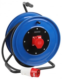 ЭРА Удлинитель силовой ЭРА IND380-RM-1e-5x2,5-20m-IP44 на 380В на катушке 1 розетка CEE 5P 20м КГ 5х2,5 32A IP44 Б0057302 - фото 93175