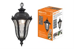 TDM Светильник садово-парковый "Вена" 60 Вт, подвес, алюм., прозрачное/черный Е27 SQ0330-0205 - фото 93236