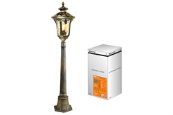 TDM Светильник садово-парковый "Париж" 1 х 60 Вт, столб, H1150 мм, алюм., прозрачное/бронза, Е27 SQ0330-2064 - фото 93261