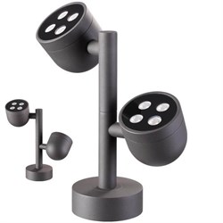 Novotech 358117 NT19 149 темно-серый  Ландшафтный светильник IP65 LED 3000К 20W 100-240V GALEATI 358117 - фото 93561