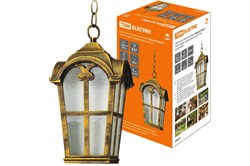 TDM Светильник садово-парковый "Братья Гримм" 100 Вт, подвес, шагрень/бронза, Е27 SQ0330-0095 - фото 93583