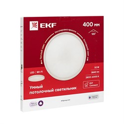 EKF Connect Умный потолочный светильник 400 мм sclwf-400-cct - фото 94037