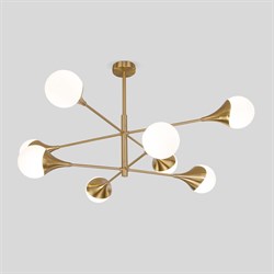 Eurosvet 60168/8 / потолочный светильник / латунь a068273 - фото 94247