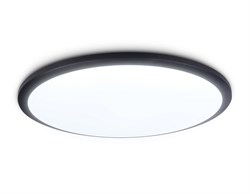 Ambrella Потолочный светодиодный светильник FZ1235 BK черный IP44 48W 6400К D450*55 (Без ПДУ) FZ1235 - фото 94368