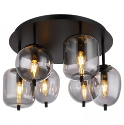 Lussole LOFT Потолочный светильник металл черный LSP-8731 - фото 94575