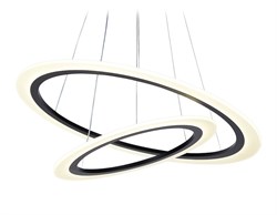 Ambrella Светильник потолочный светодиодный с пультом FA4357/2 BK черный 78W 3000K/4200K/6400K D580*670 (ПДУ РАДИО 2.4G) FA4357 - фото 94689